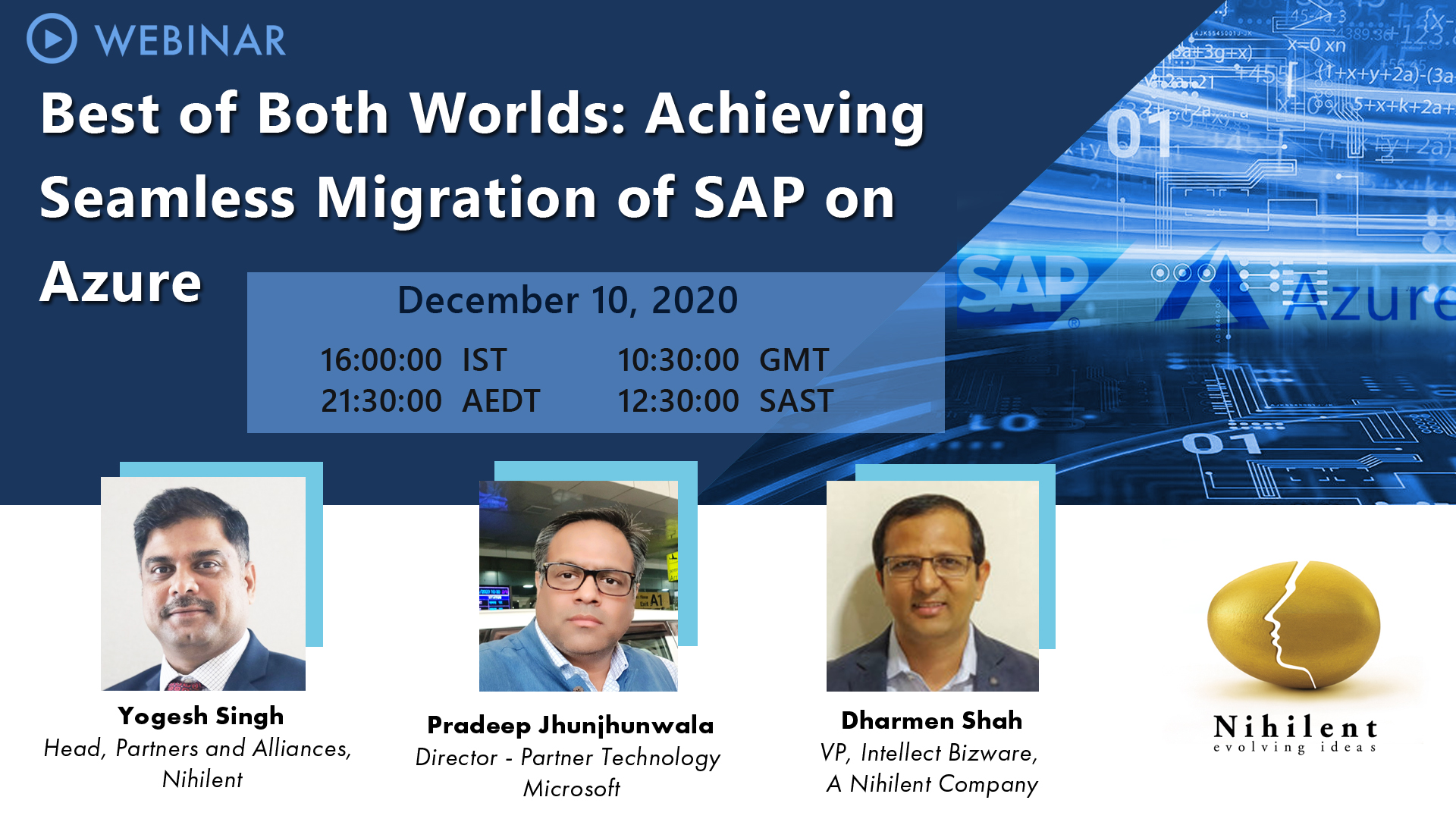 Best of Both Worlds: Achieving Seamless Migration of SAP on Azure, Pune, Maharashtra, India