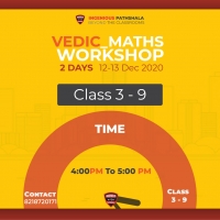 Free Vedic Maths Workshop