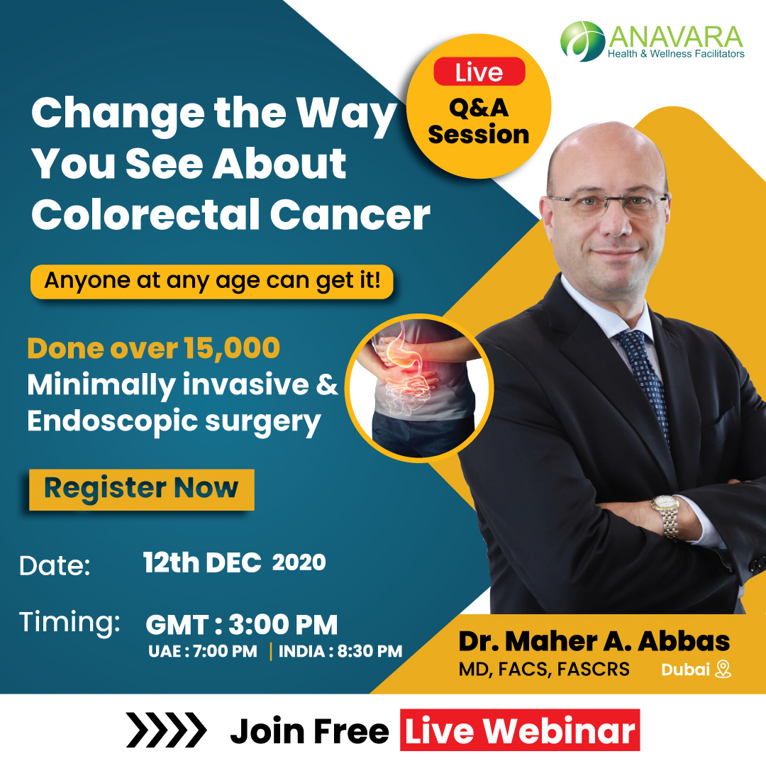 Learn about colon and rectal cancer: Everyone is at risk!, Dubai, United Arab Emirates