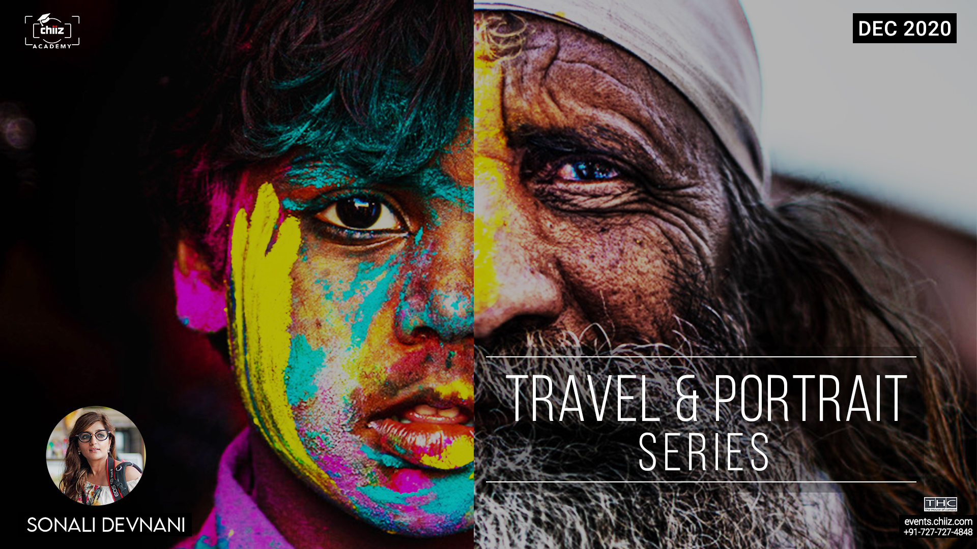 TRAVEL PORTRAIT POST PROCESSING WORKSHOP - SONALI DEVNANI, New Delhi, Delhi, India