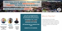 How Real Estate Service Providers Can Improve Their Reputation & Visibility to Increase Their Business