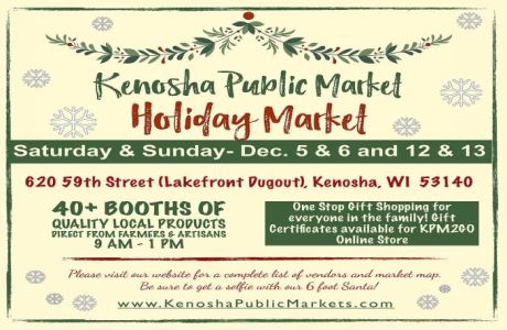 Kenosha Public Market Holiday Market!, Kenosha, Wisconsin, United States