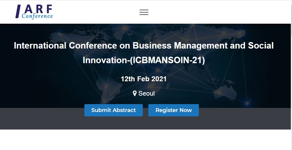 International Conference on Business Management and Social Innovation, Seoul, south Korea,Seoul,South korea