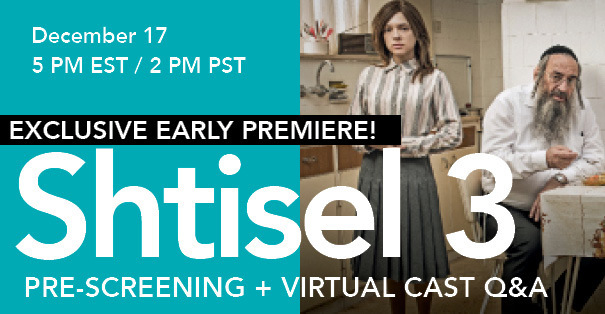 Shtisel Season 3 - Live Early Premiere and Cast Discussion - Award Winning Netflix Series, New York, United States
