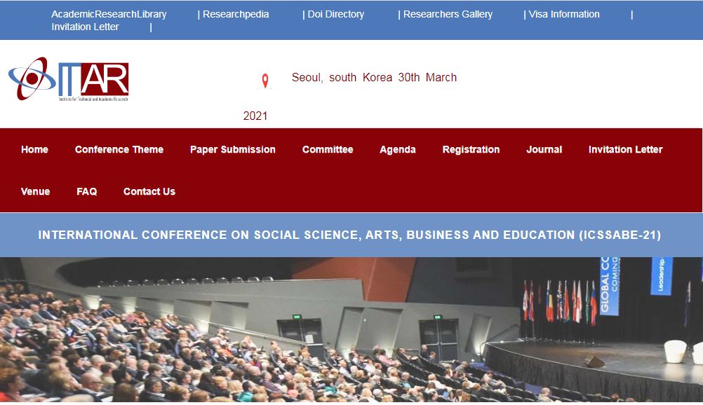 International Conference on Social Science, Arts, Business and Education, Seoul, south Korea,Seoul,South korea