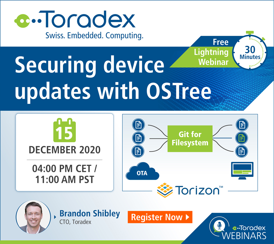 Lightning Webinar: Securing device updates with OSTree, Horw, Luzern, Switzerland