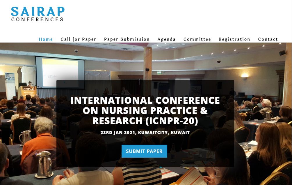 INTERNATIONAL CONFERENCE ON NURSING PRACTICE & RESEARCH, KUWAITCITY, KUWAIT, Kuwait