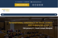 INTERNATIONAL CONFERENCE ON SOCIAL SCIENCE AND HUMANITIES