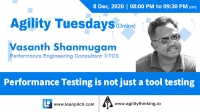 Performance Testing is not just a Tool Testing