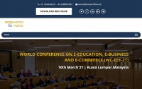 World Conference on e-Education, e-Business and e-Commerce