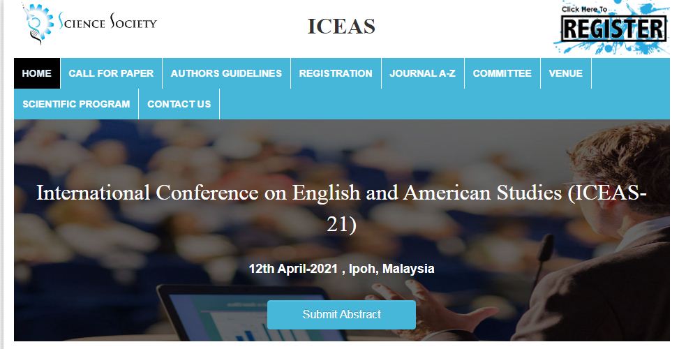 International Conference on English and American Studies, Ipoh, Malaysia, Malaysia