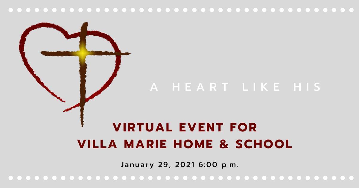 A Heart like HIs - Virtual Dance Fundraiser for Villa Marie- Jan 29th, Online Event, United States