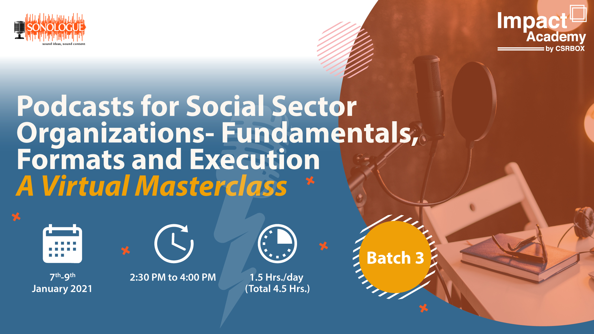 Virtual Masterclass: Social and Behavior Change (SBC) – Understanding Behavioral Challenges and Audiences to Tailor More Effective Solutions (Batch 3), Ahmedabad, Gujarat, India