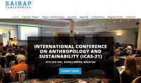 INTERNATIONAL CONFERENCE ON ANTHROPOLOGY AND SUSTAINABILITY