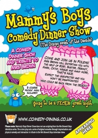 Mammy's Boys Dinner Show - 22/05/2021 Banbury