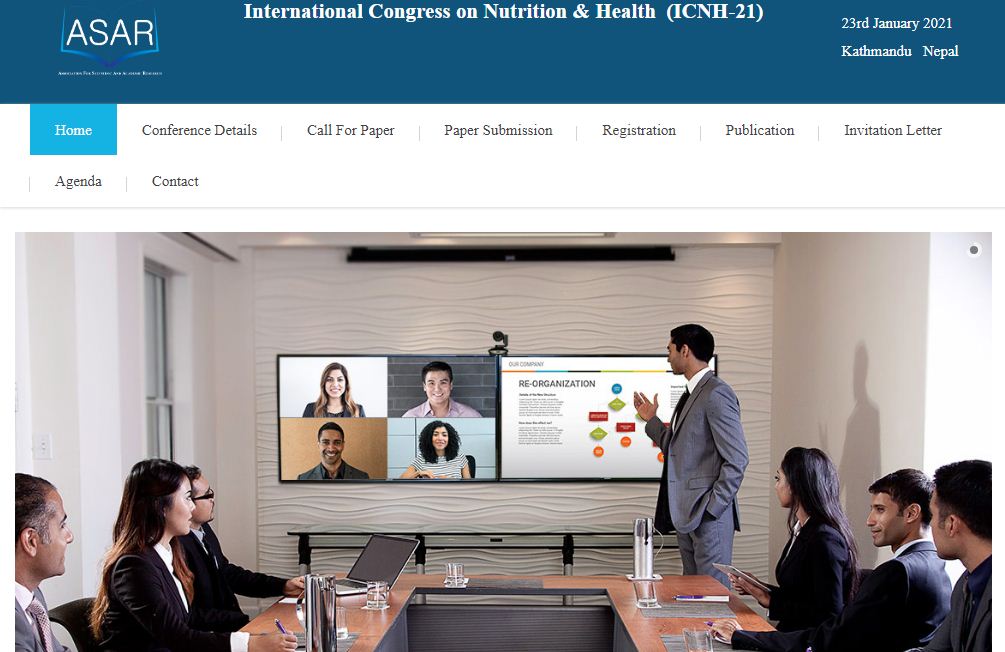 International Congress on Nutrition & Health, Kathmandu Nepal, Nepal