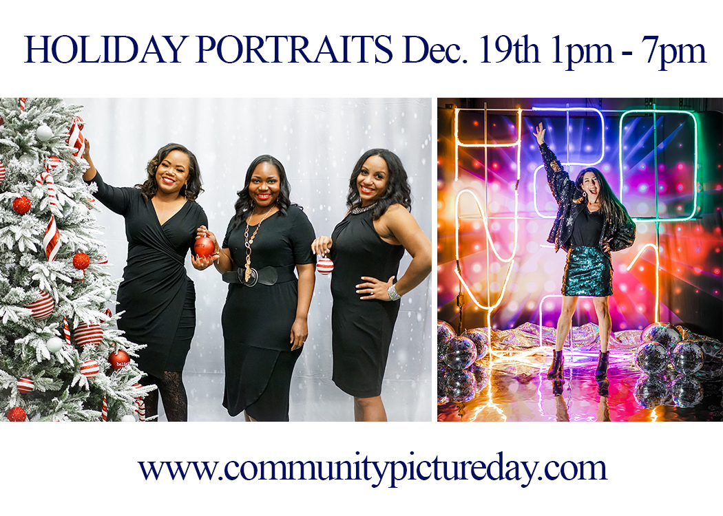 Holiday Portraits at Downtown in December, Guilford, North Carolina, United States