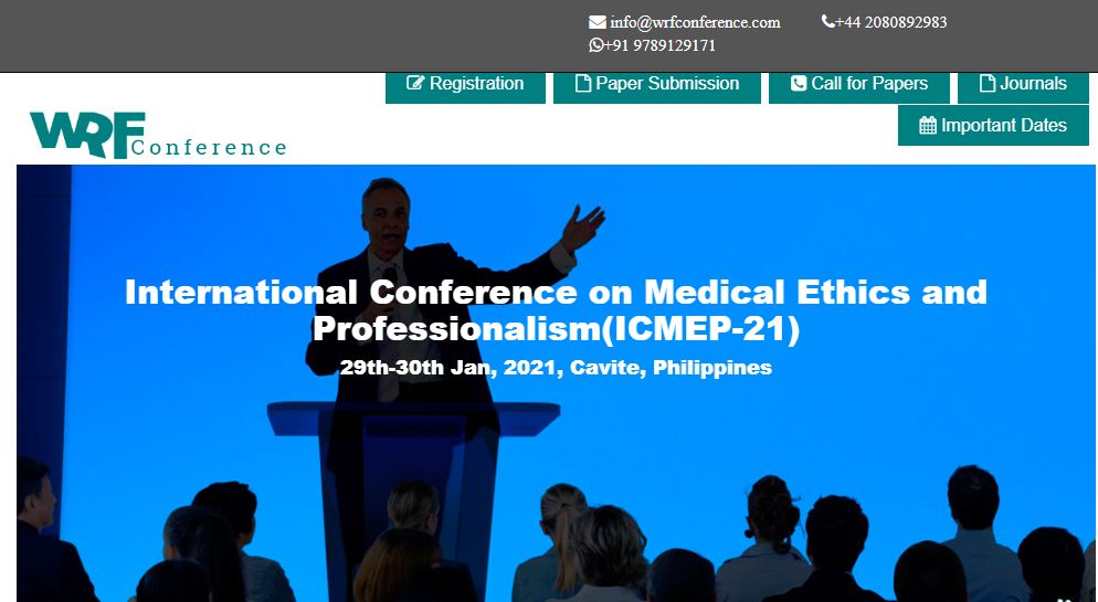 International Conference on Medical Ethics and Professionalism, Cavite, Philippines, Philippines
