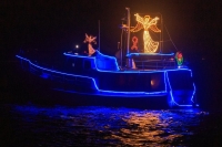Lower Columbia Christmas Boats, New Years Day, Willow Grove Park, Longview WA