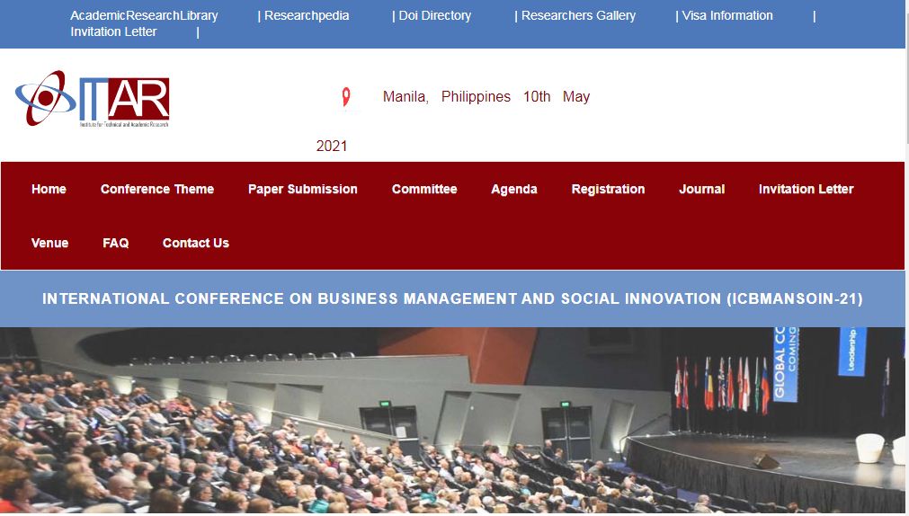 International Conference on Business Management and Social Innovation, Manila, Philippines, Philippines