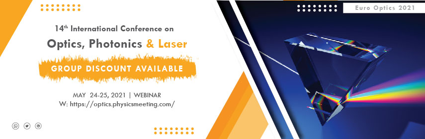 14th International Conference on  Optics, Photonics & Laser, London, United Kingdom