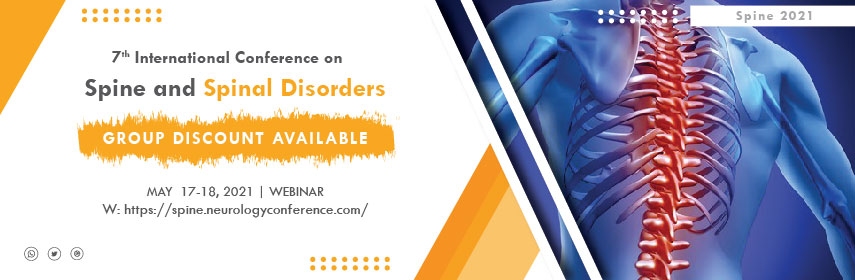 7th International Conference on  Spine and Spinal Disorders, London, UK,London,United Kingdom