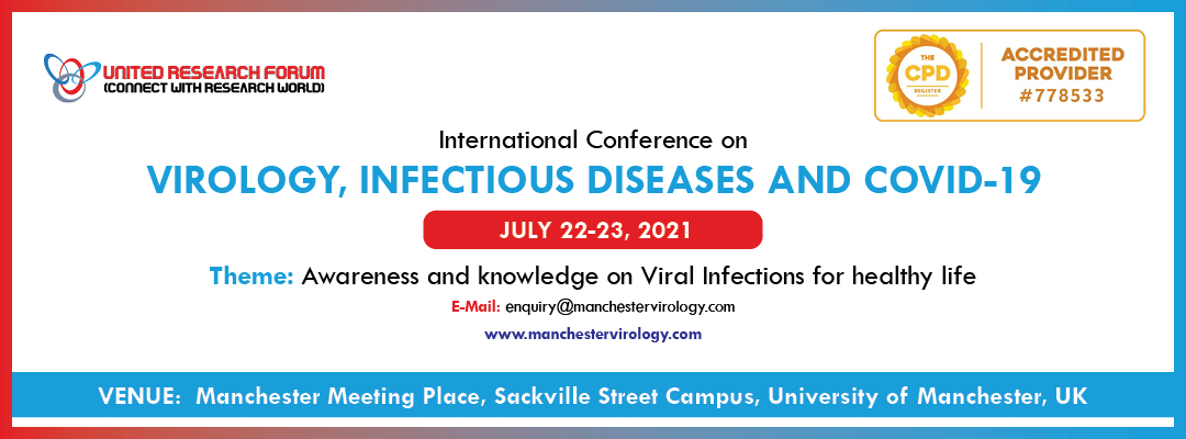 Conference on Virology, Infectious Diseases, COVID-19, Manchester city centre, Greater Manchester, United Kingdom