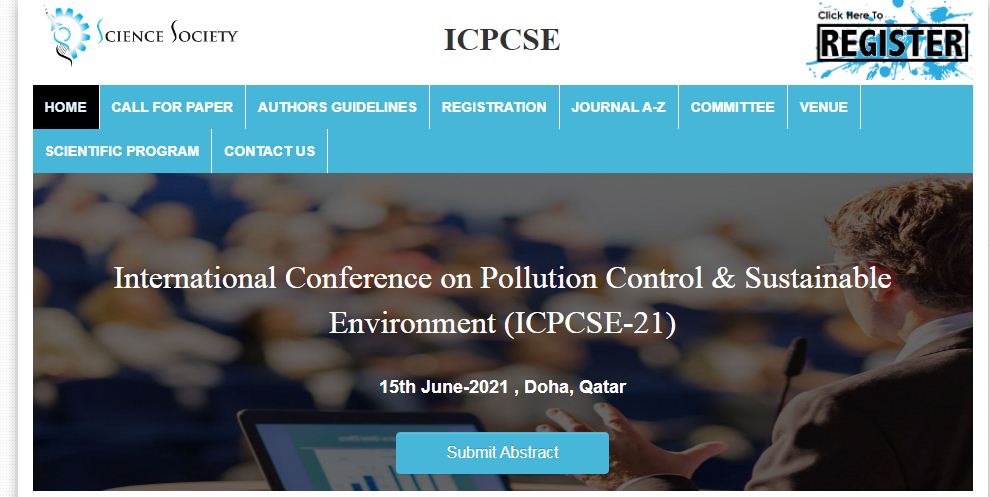 International Conference on Pollution Control & Sustainable Environment, Doha, Qatar,Doha,Qatar