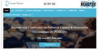 International Conference on Pollution Control & Sustainable Environment