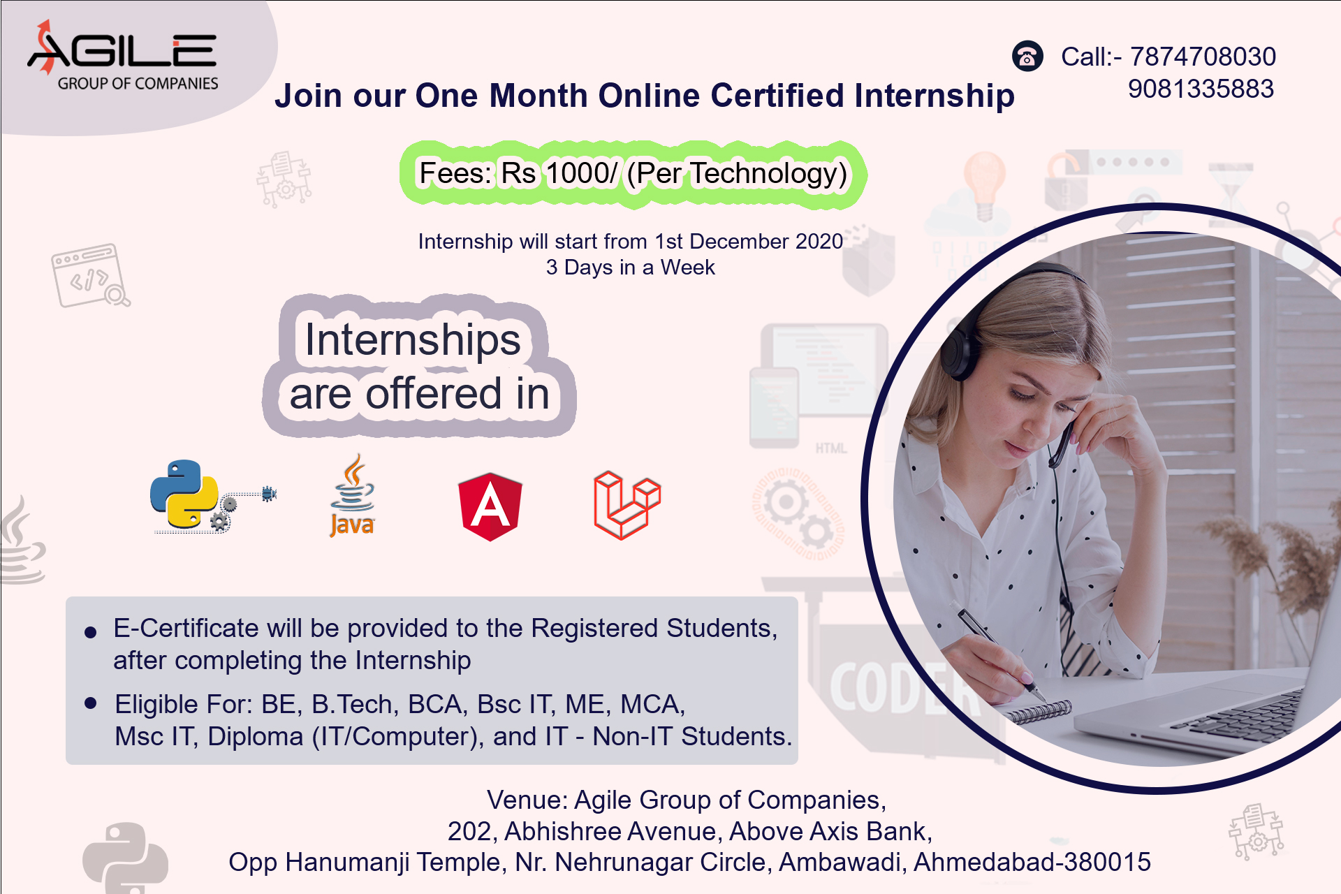 Are you looking for Certified Online Internship in IT Training Courses?, Ahmedabad, Gujarat, India