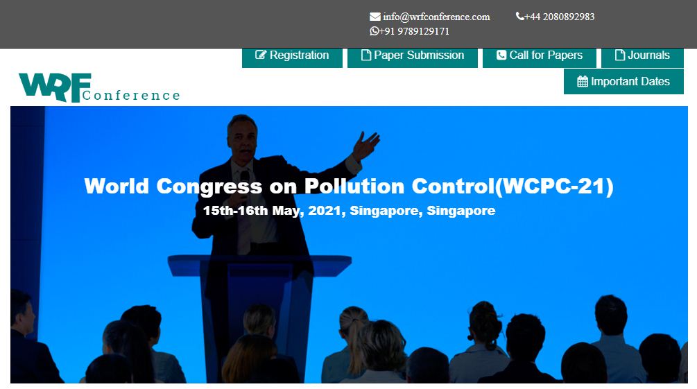 World Congress on Pollution Control, Singapore