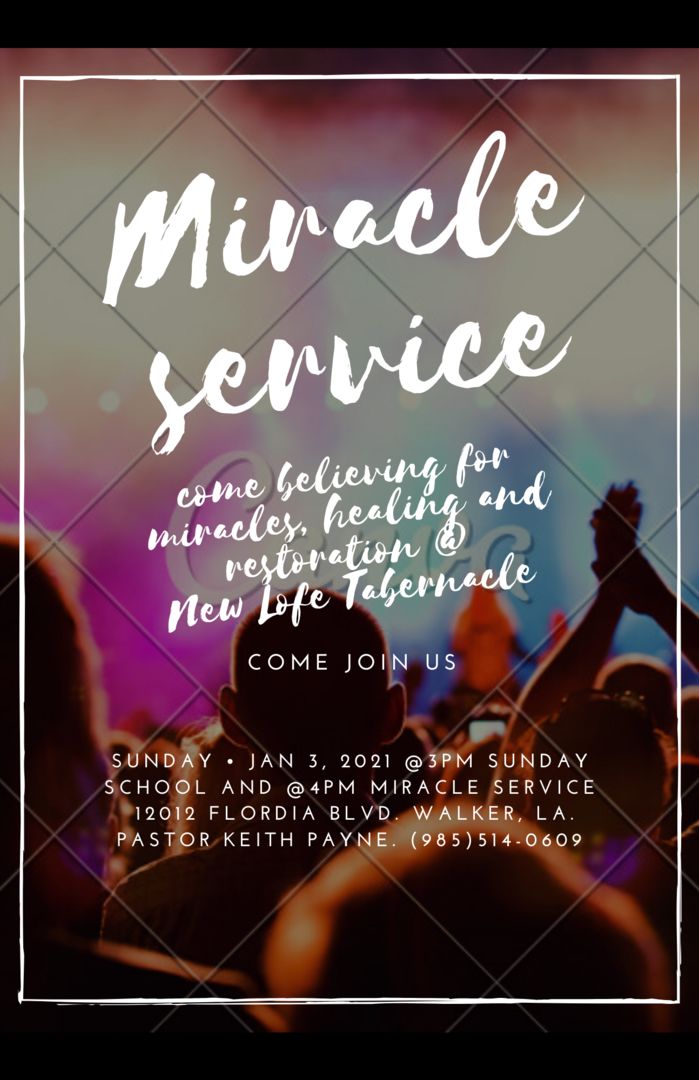 New Year's Miracle Service, Satsuma, Louisiana, United States