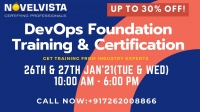 Novelvista Offering Upto 30% Discount-DevOps Foundation Training & Certification Program-Enroll Now