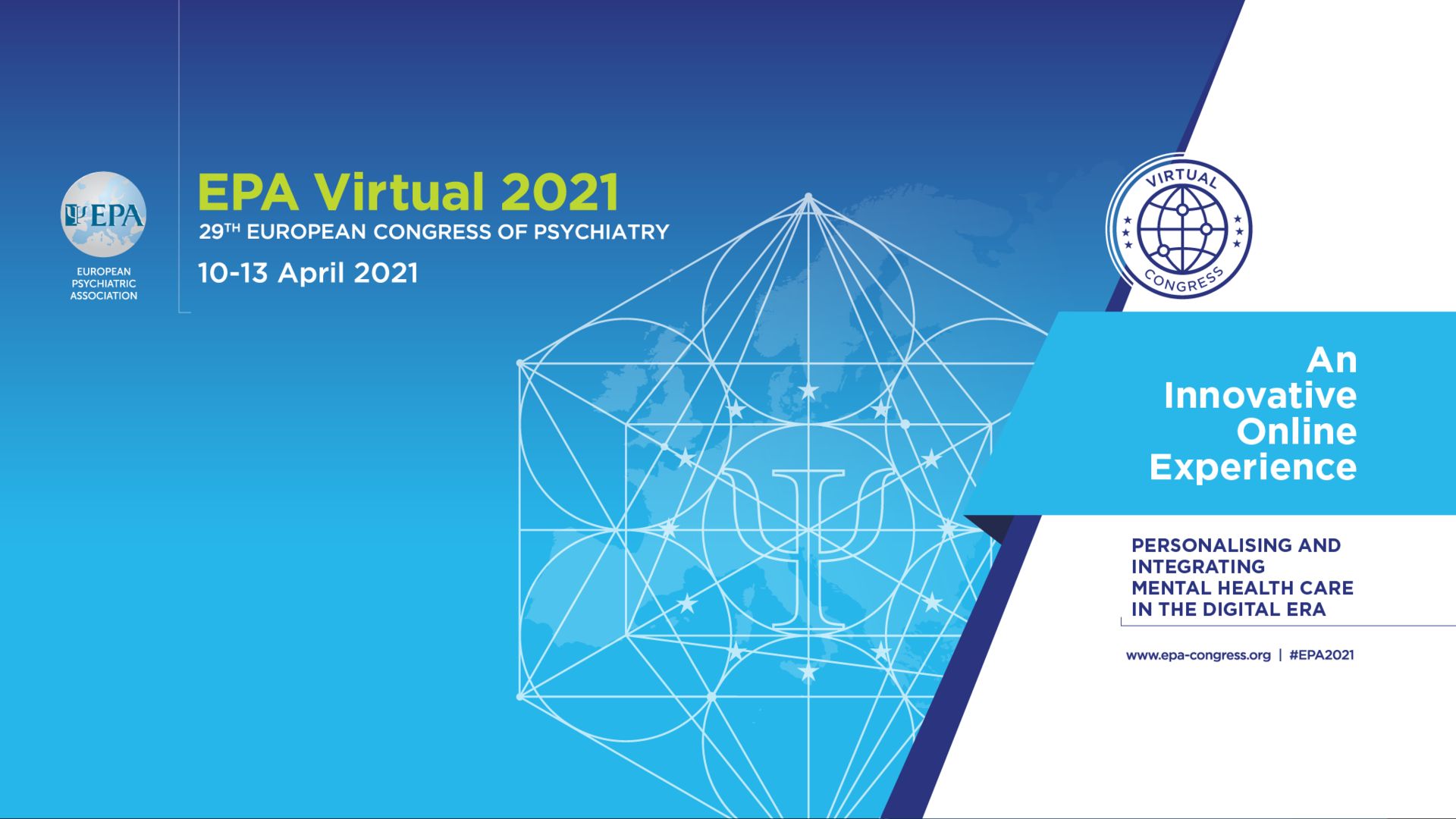 EPA Virtual 2021, 10-13 April 2021: 29th European Congress of Psychiatry, Virtual, Italy