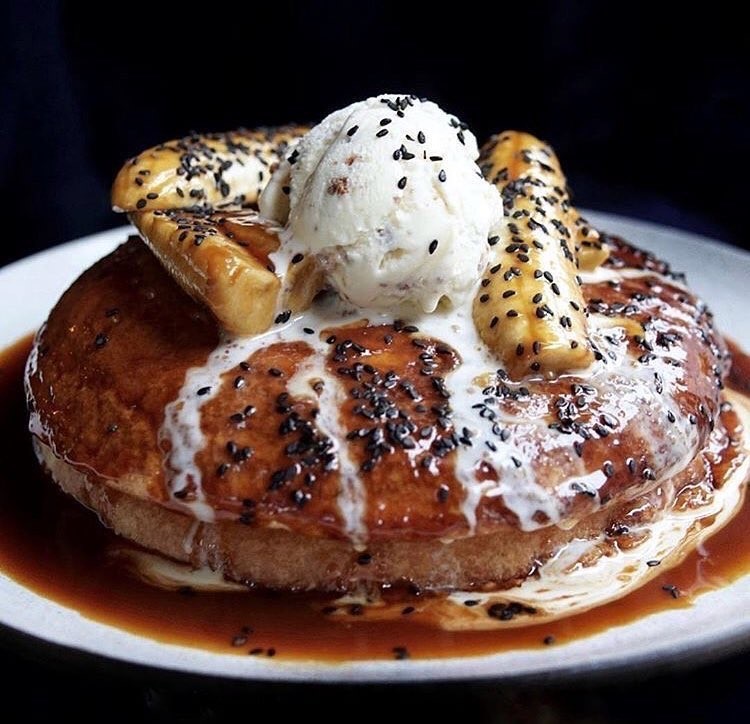 Japanese Soufflé Pancakes: A Valentine's Treat, New York, United States