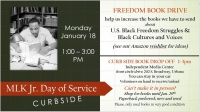 UC Books to Prisoners MLK Day of Service Book Drive