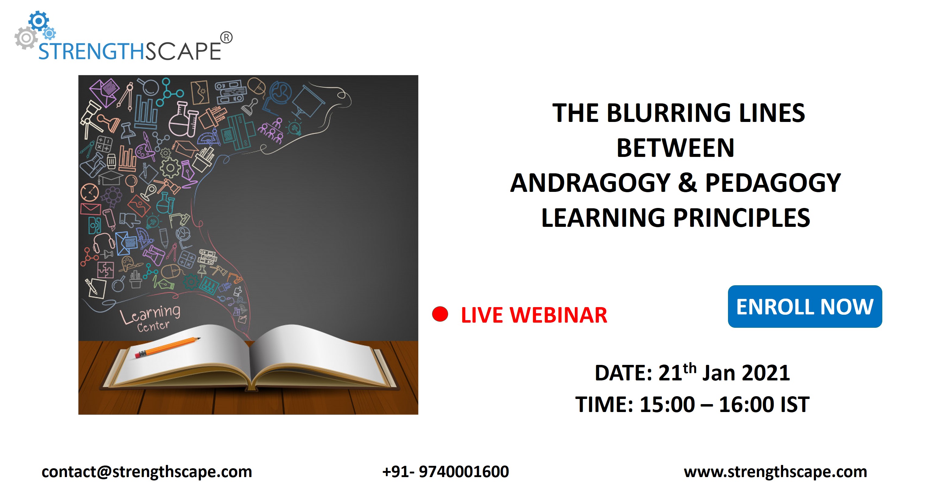 [Free Webinar] The Blurring Lines between Andragogy & Pedagogy Learning Principles, Bangalore, Karnataka, India