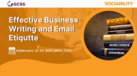 Effective Business Writing and Email Etiquette