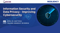 Information Security and Data Privacy - Improving Cybersecurity