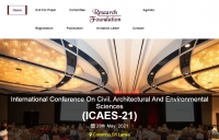 International Conference On Civil, Architectural And Environmental Sciences