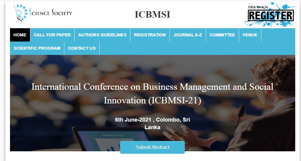 International Conference on Business Management and Social Innovation, Colombo, Sri Lanka,Colombo,Sri Lanka