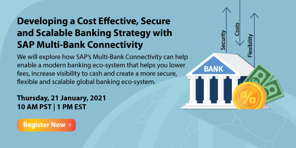 Developing a Cost Effective, Secure and Scalable Banking Strategy with SAP Multi-Bank Connectivity, Santa Clara, California, United States