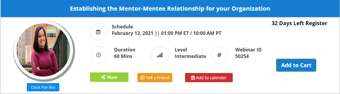 Establishing the Mentor-Mentee Relationship for your Organization, Leawood, Kansas, United States