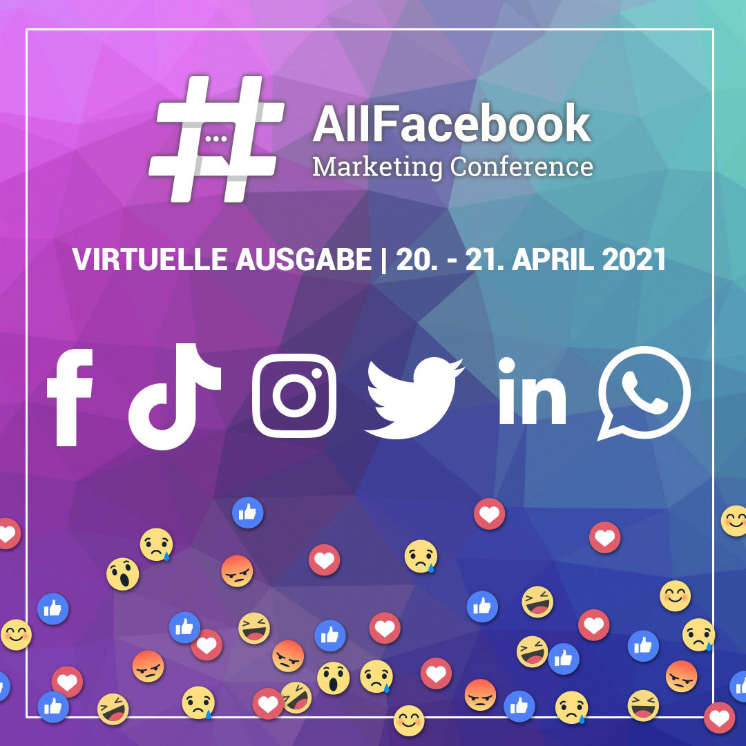 AllFacebook Marketing Conference Munich Virtual 2021, Online, Germany