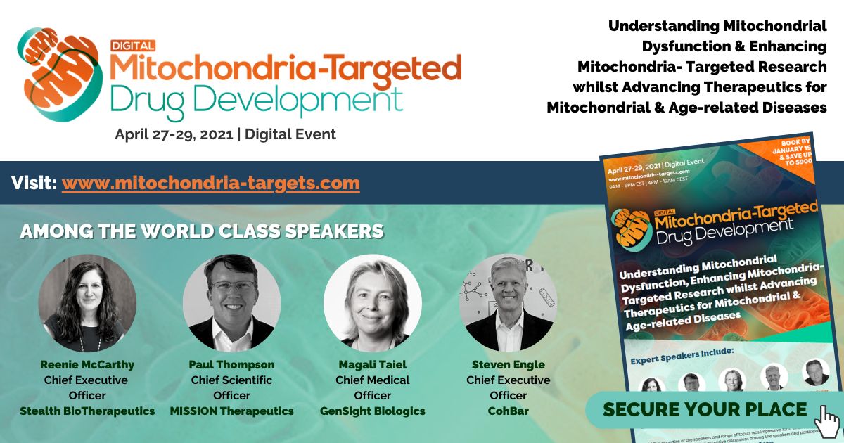 Mitochondria-Targeted Drug Development Digital Summit, Online, United States