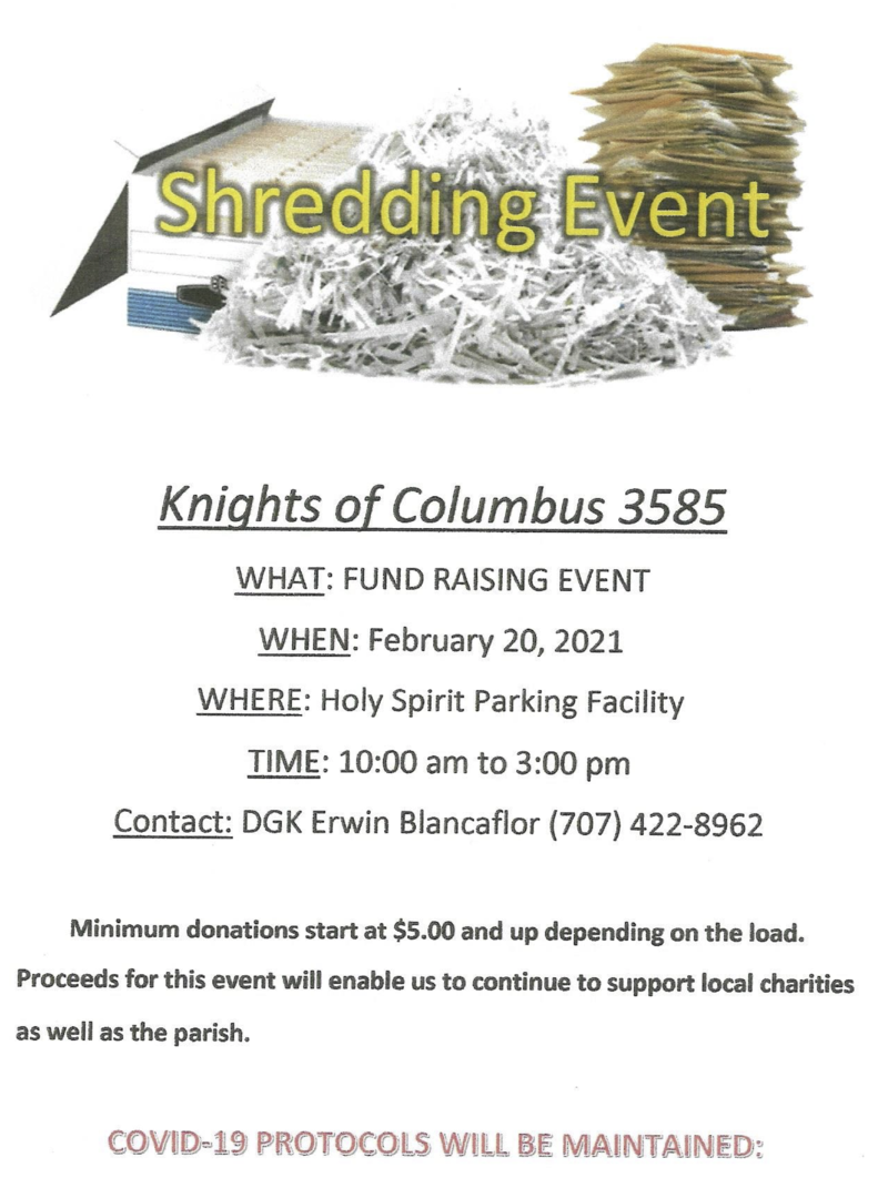 Paper Shredding Event, Fairfield, California, United States