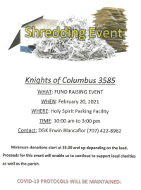 Paper Shredding Event