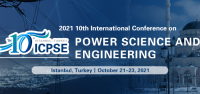 IEEE--2021 10th International Conference on Power Science and Engineering (ICPSE 2021)