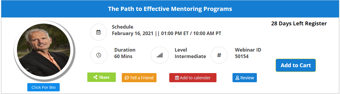 The Path to Effective Mentoring Programs, Leawood, Kansas, United States