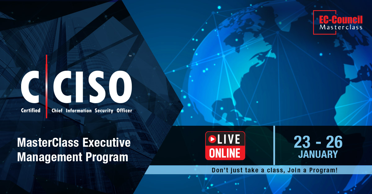 MasterClass Executive Management Program | CCISO |23rd Jan - 26th Jan 2021, Online Event, Muscat, Oman